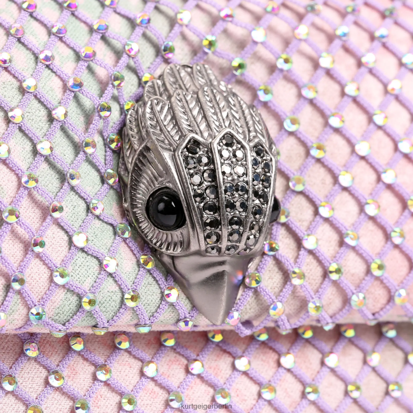 Kurt Geiger Frauen Londoner Stoff Mini Kensington 882RTJ38 | Taschen Metallkombination