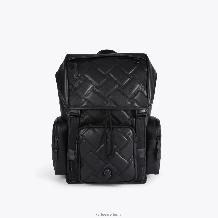 Kurt Geiger Frauen London Kensington Rucksack 882RTJ104 | Taschen Schwarz
