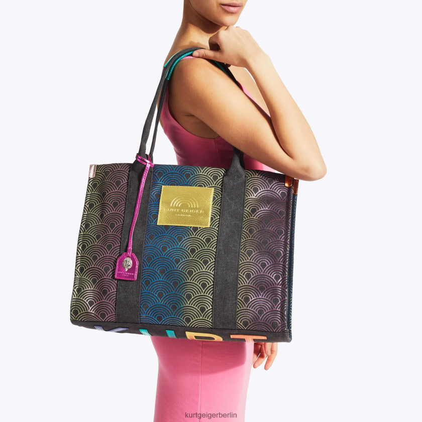 Kurt Geiger Frauen Große Londoner Southbank-Tasche 882RTJ205 | Taschen schwarz andere