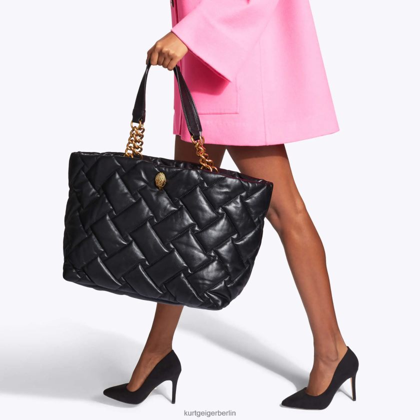 Kurt Geiger Frauen London Kensington Soft Shopper 882RTJ71 | Taschen Schwarz