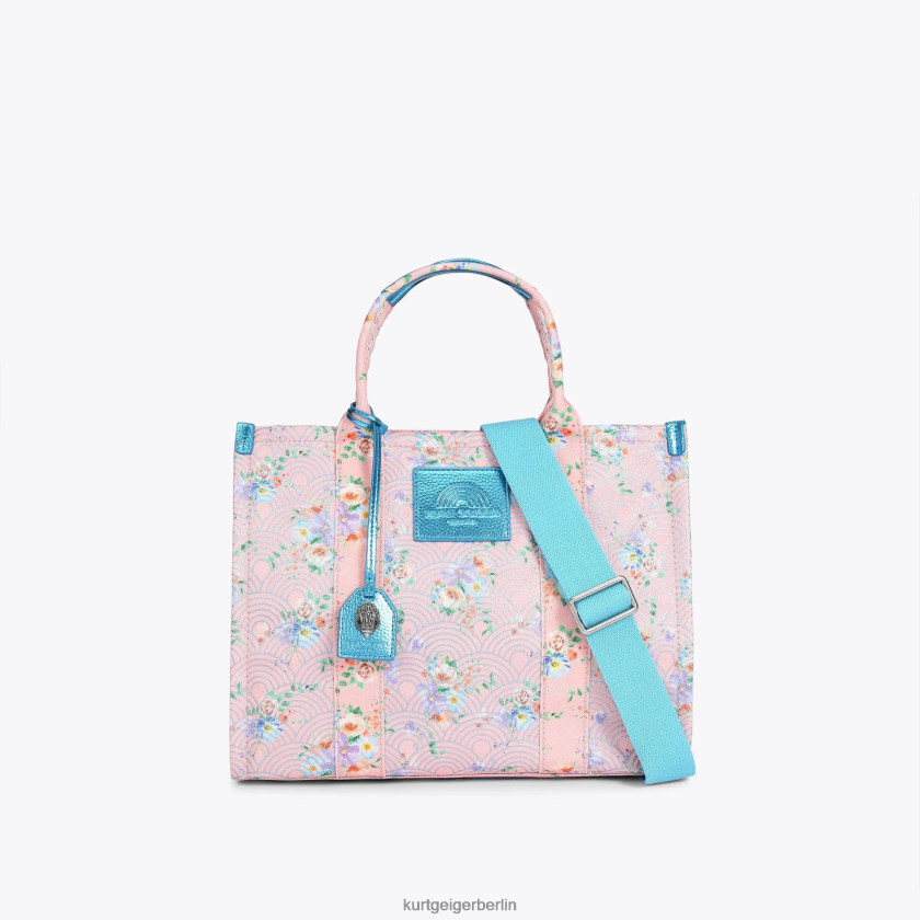 Kurt Geiger Frauen London Southbank-Tasche 882RTJ469 | Taschen rosa Kombination