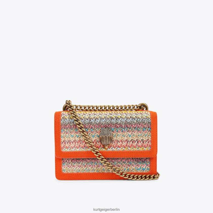 Kurt Geiger Frauen Kleine Umhängetasche von London Shoreditch 882RTJ113 | Taschen orange