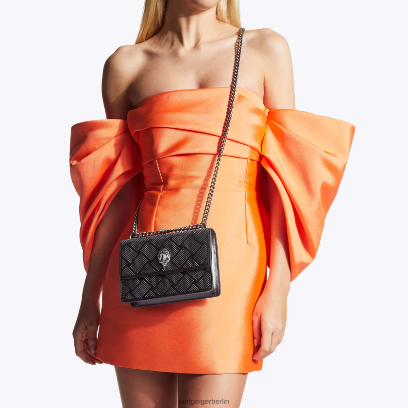 Kurt Geiger Frauen Kleine Umhängetasche von London Shoreditch 882RTJ125 | Taschen schwarz andere