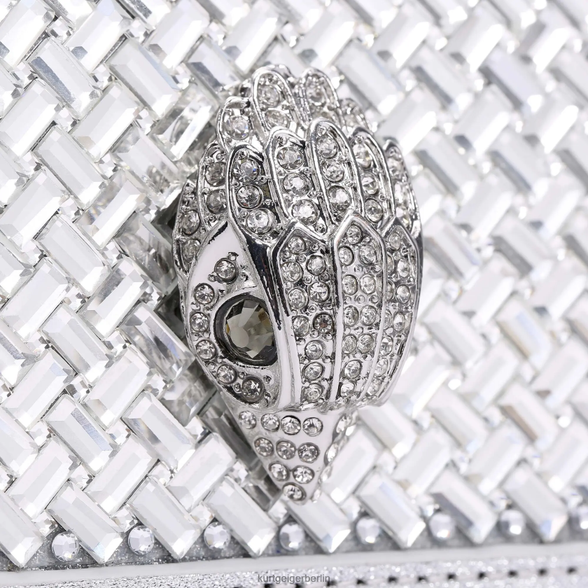 Kurt Geiger Frauen Kleine Umhängetasche von London Shoreditch 882RTJ130 | Taschen Metallkombination