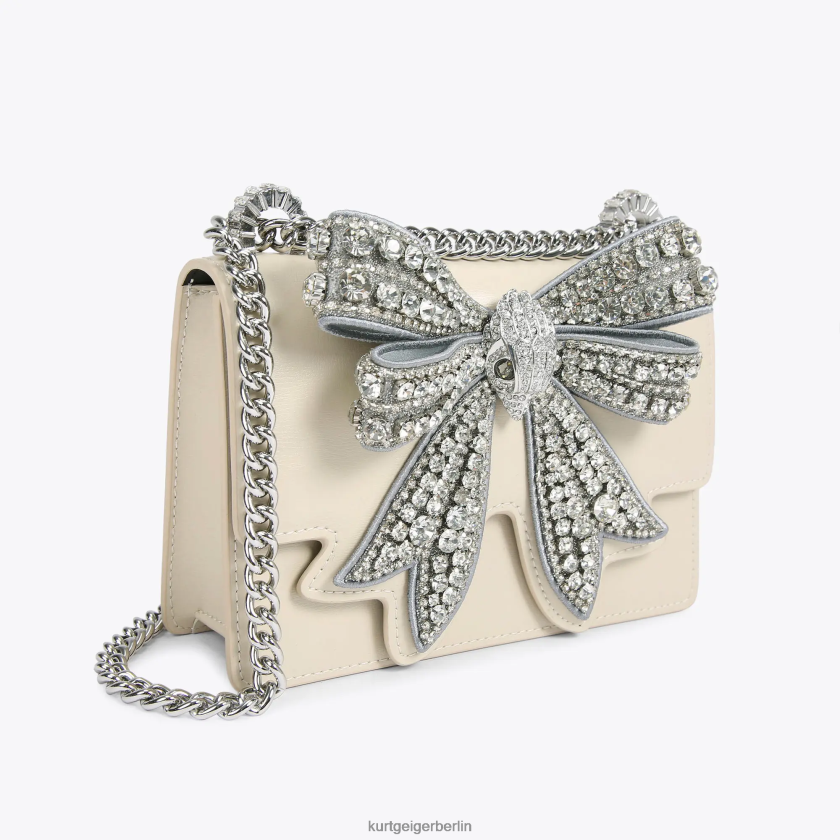 Kurt Geiger Frauen Kleine Umhängetasche von London Shoreditch 882RTJ137 | Taschen Knochen