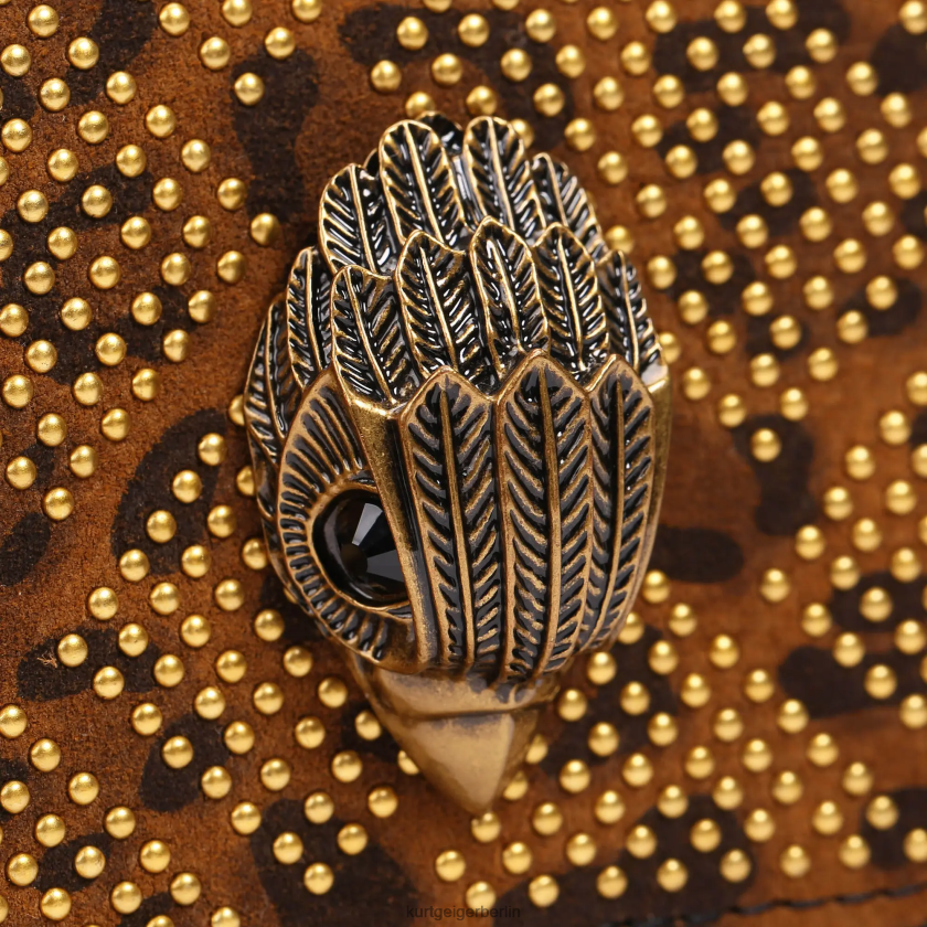 Kurt Geiger Frauen Kleine Umhängetasche von London Shoreditch 882RTJ138 | Taschen dunkelbraune Kombination