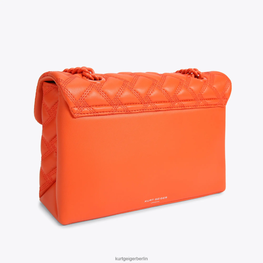Kurt Geiger Frauen London Kensington Tasche durchnässt 882RTJ10 | Taschen orange