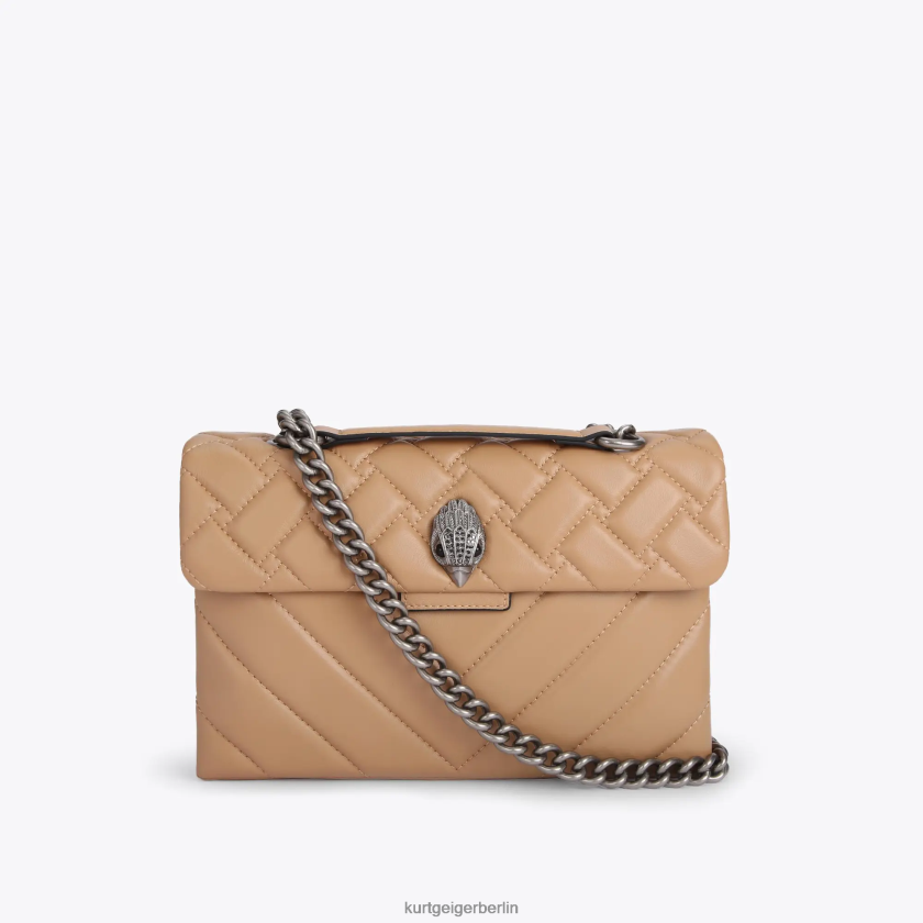 Kurt Geiger Frauen London Leder Kensington 882RTJ47 | Taschen Kamel