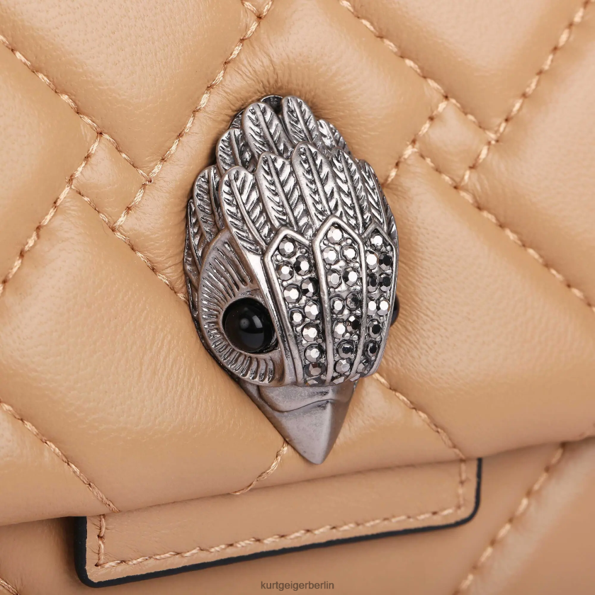 Kurt Geiger Frauen London Leder Kensington 882RTJ47 | Taschen Kamel