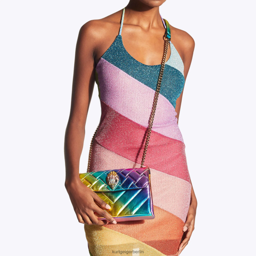 Kurt Geiger Frauen London-Leder-Kensington-Tasche 882RTJ19 | Taschen Multi/Andere