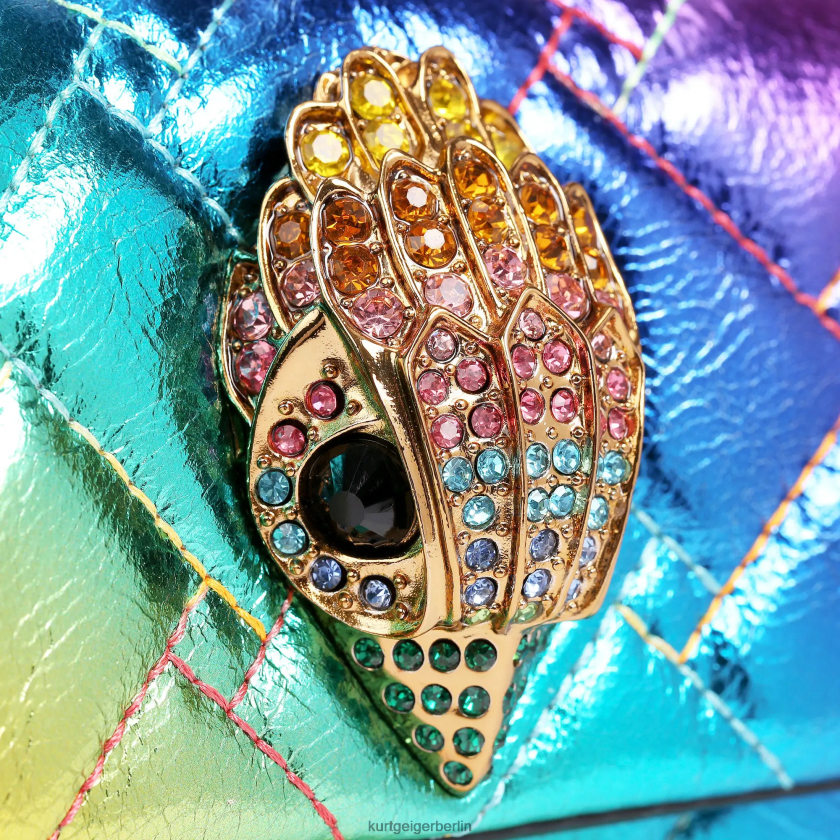 Kurt Geiger Frauen London-Leder-Kensington-Tasche 882RTJ19 | Taschen Multi/Andere