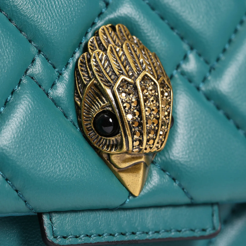 Kurt Geiger Frauen London-Leder-Kensington-Tasche 882RTJ48 | Taschen Benzin