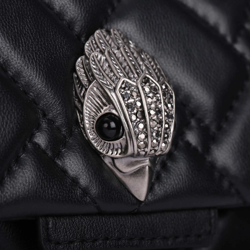 Kurt Geiger Frauen London Leder mittel Kensington 882RTJ99 | Taschen Schwarz