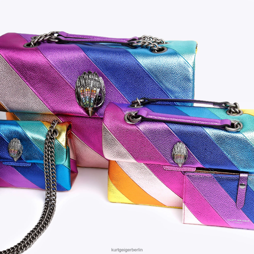 Kurt Geiger Frauen London Leder xxl Kensington 882RTJ27 | Taschen Multi/Andere