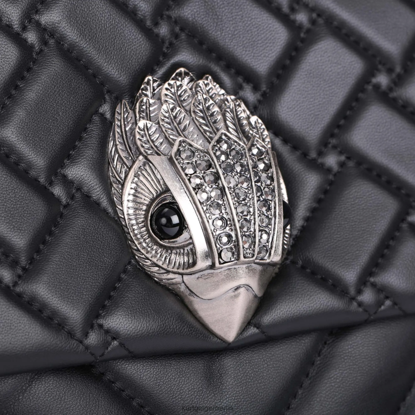 Kurt Geiger Frauen London Leder xxl Kensington 882RTJ64 | Taschen Schwarz