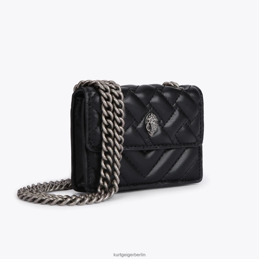 Kurt Geiger Frauen London Micro Kensington 882RTJ61 | Taschen Schwarz