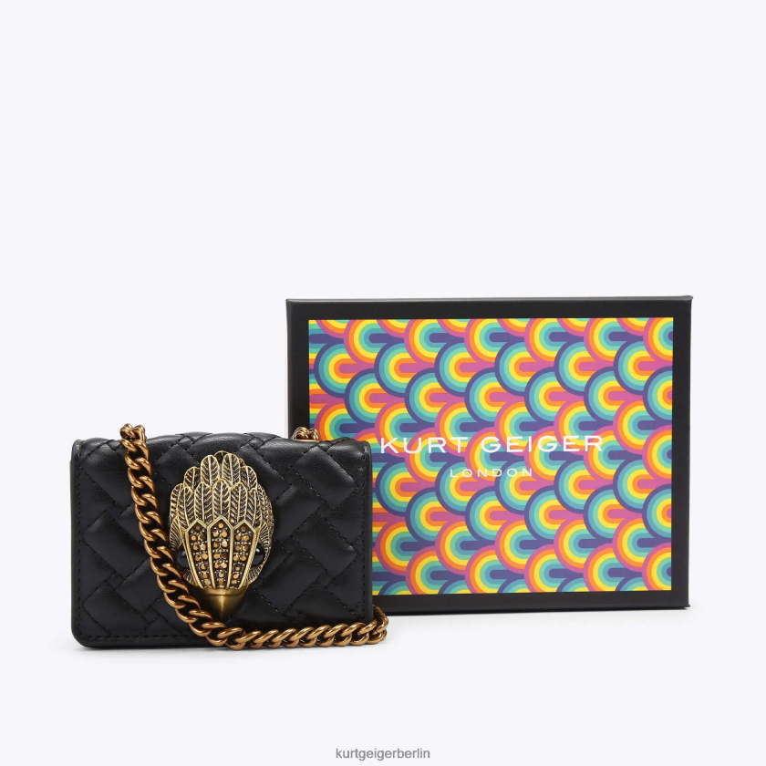Kurt Geiger Frauen London Micro Kensington 882RTJ62 | Taschen Schwarz