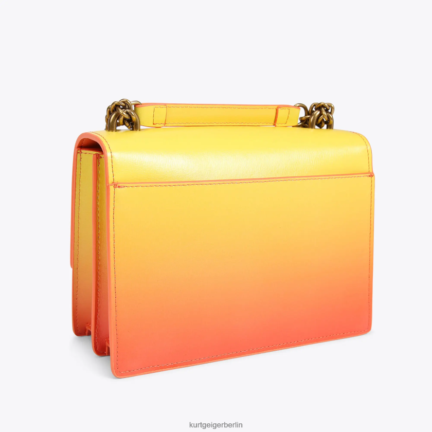 Kurt Geiger Frauen London Shoreditch Umhängetasche 882RTJ119 | Taschen Gelb