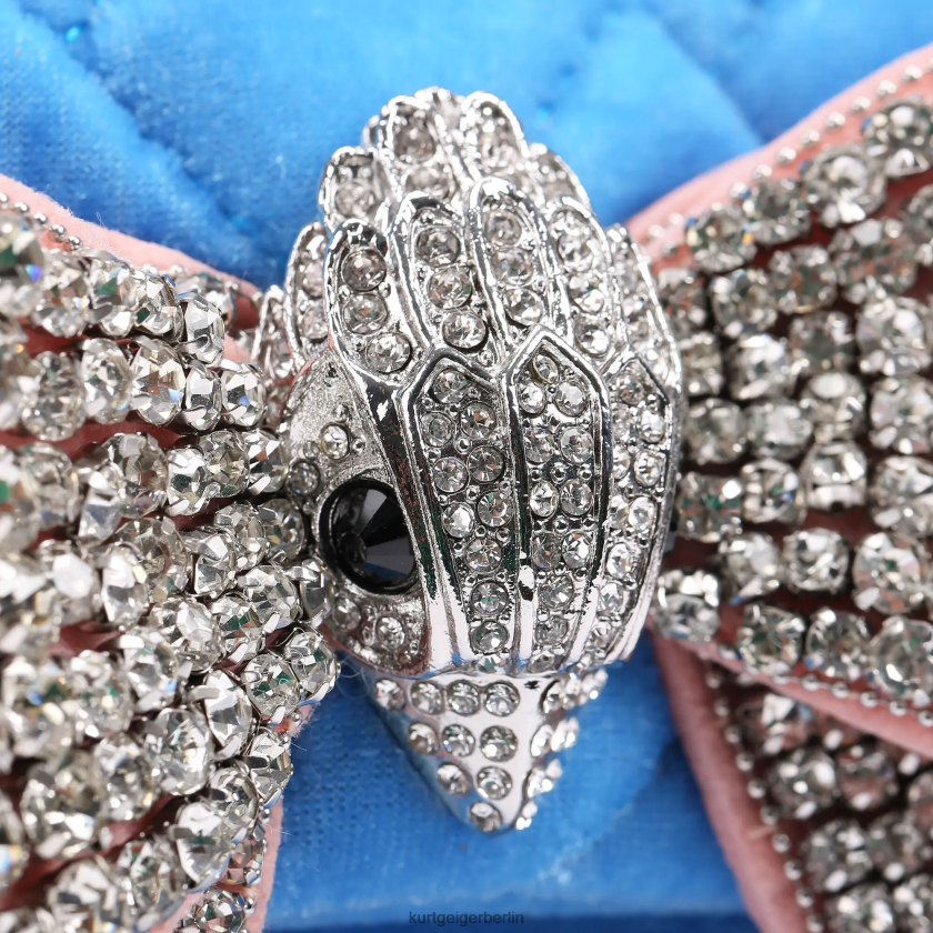 Kurt Geiger Frauen London Velvet Medium Kensington 882RTJ107 | Taschen Blau