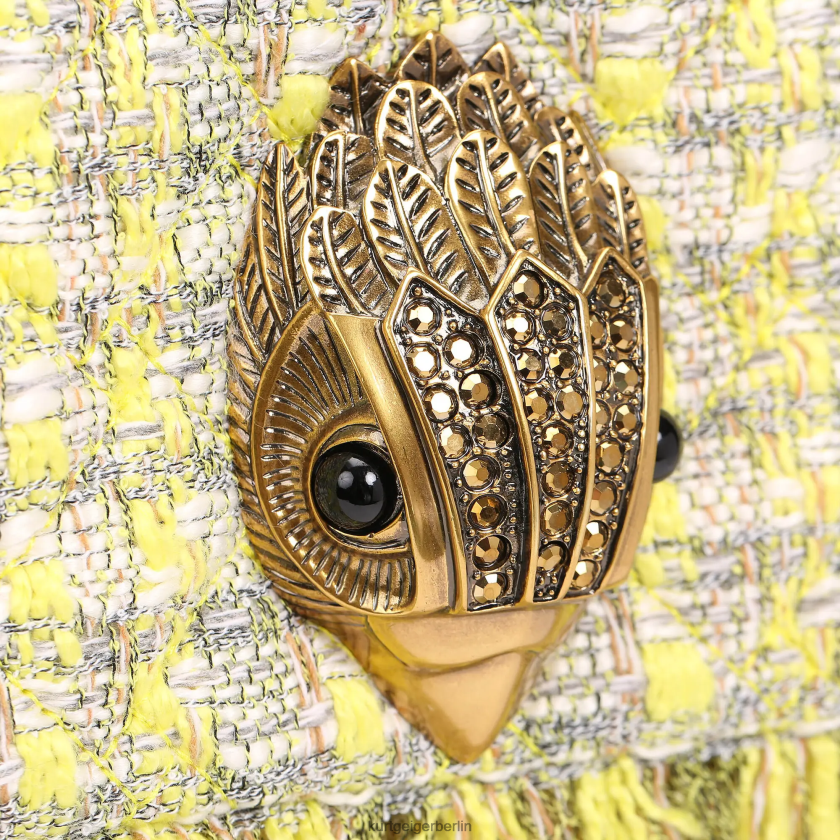 Kurt Geiger Frauen Londoner Bast xxl kensington 882RTJ81 | Taschen Gelb