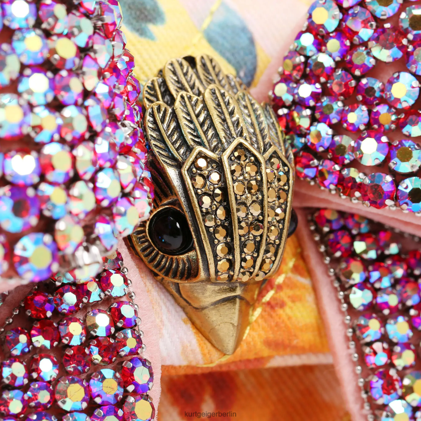 Kurt Geiger Frauen Londoner Bogen mittel Kensington 882RTJ3 | Taschen orange