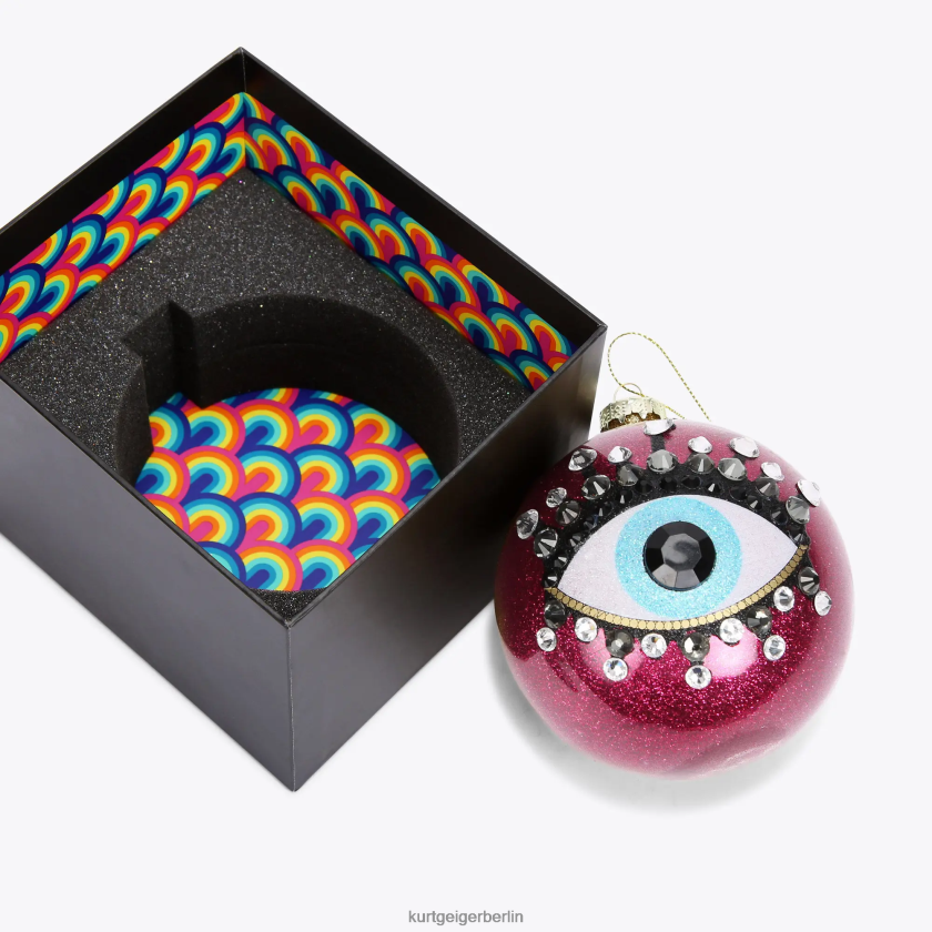 Kurt Geiger Frauen London Eye Weihnachtsschmuck 882RTJ503 | Zubehör Fuchsia