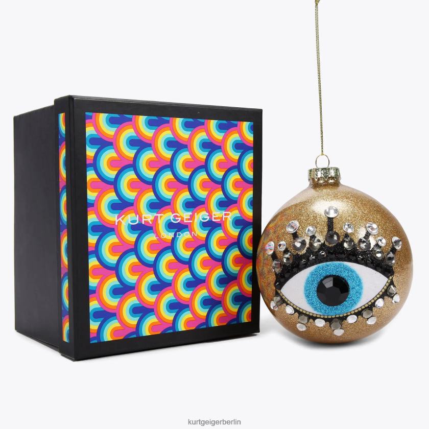 Kurt Geiger Frauen London Eye Weihnachtsschmuck 882RTJ519 | Zubehör Gold