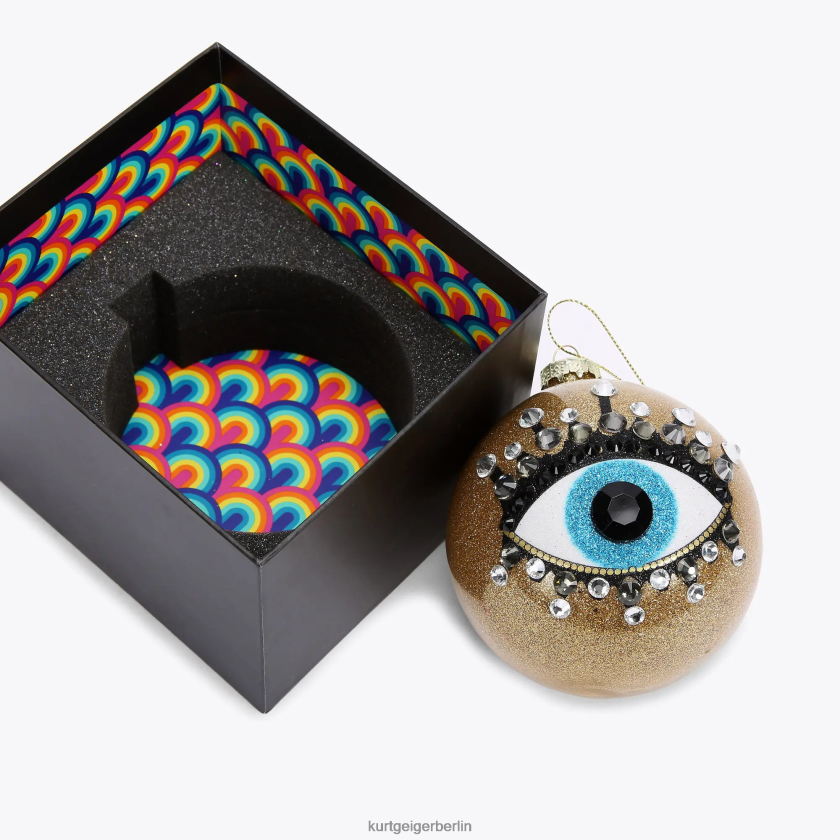 Kurt Geiger Frauen London Eye Weihnachtsschmuck 882RTJ519 | Zubehör Gold