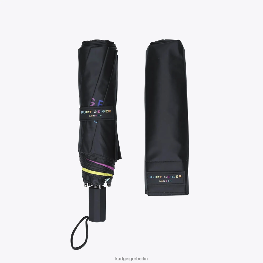 Kurt Geiger Frauen London kgl Regenschirm 882RTJ590 | Zubehör schwarz andere