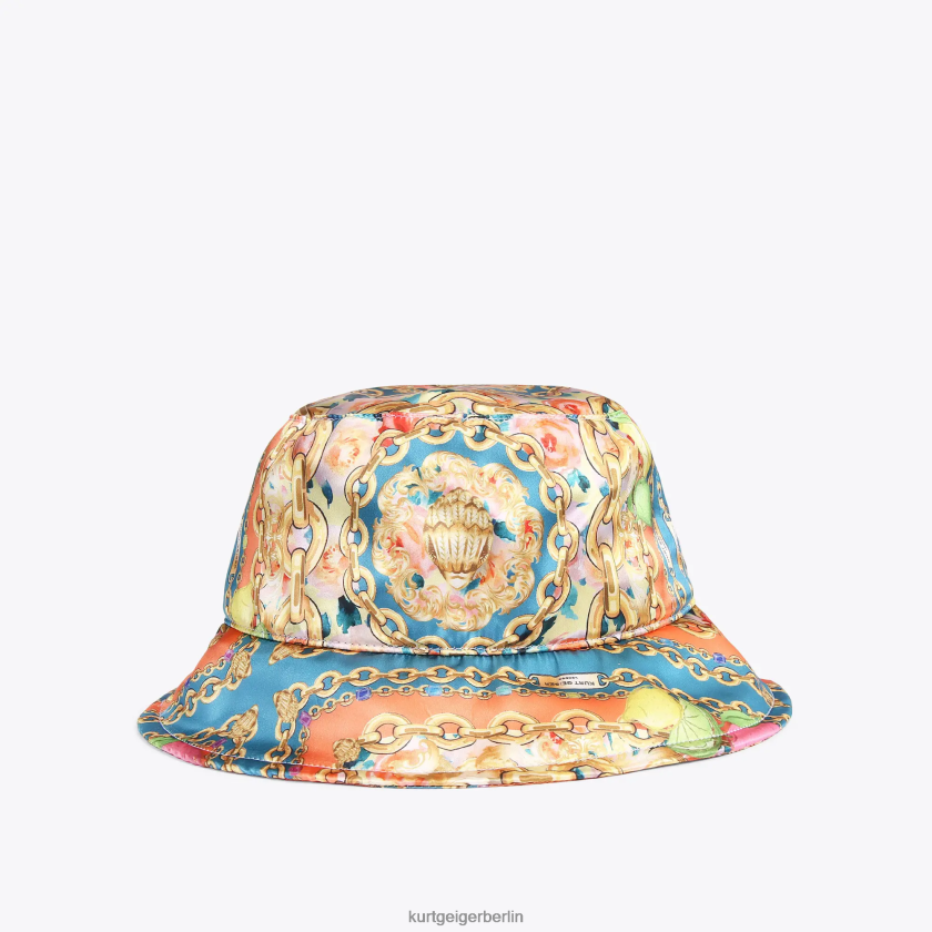 Kurt Geiger Frauen Fischerhut von London Kensington 882RTJ560 | Zubehör orange