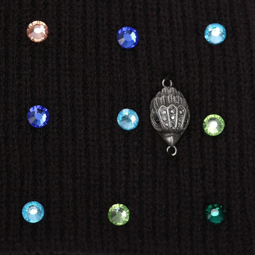 Kurt Geiger Frauen Londoner Kristallhut 882RTJ522 | Zubehör schwarz andere