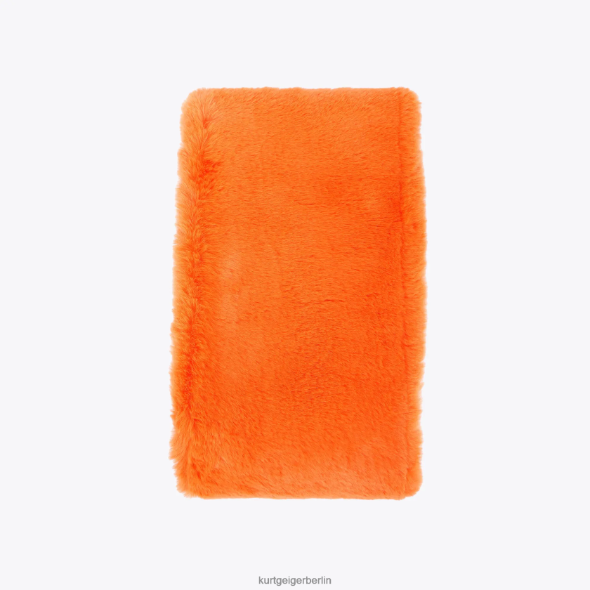 Kurt Geiger Frauen London Poppy Schal 882RTJ513 | Zubehör orange