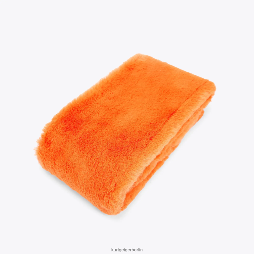 Kurt Geiger Frauen London Poppy Schal 882RTJ513 | Zubehör orange