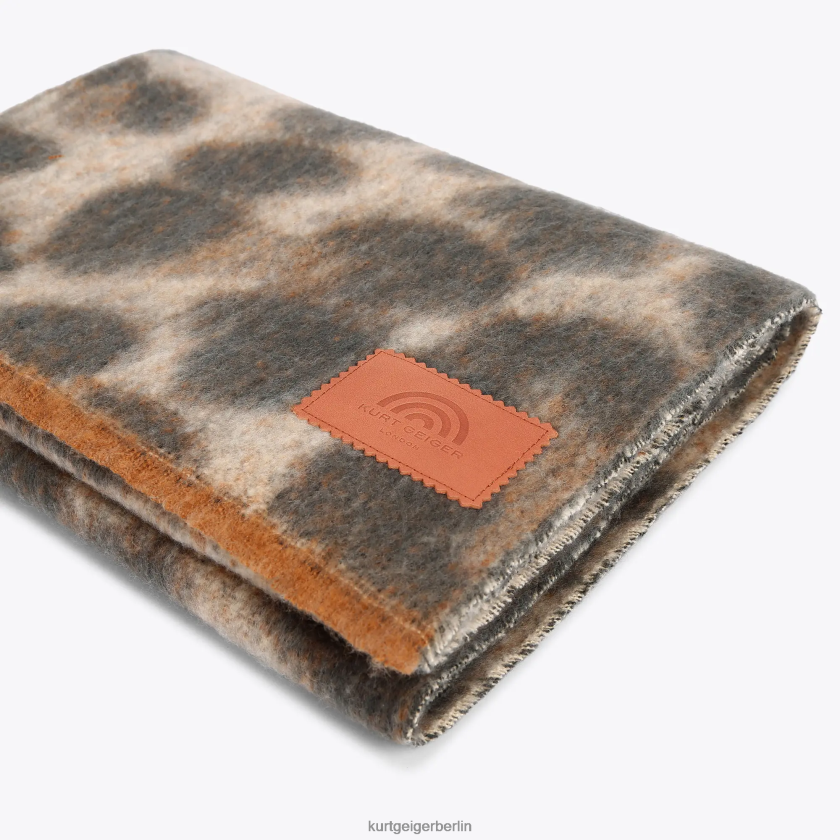 Kurt Geiger Frauen Londoner Yarndye-Schal 882RTJ520 | Zubehör mittelbraun