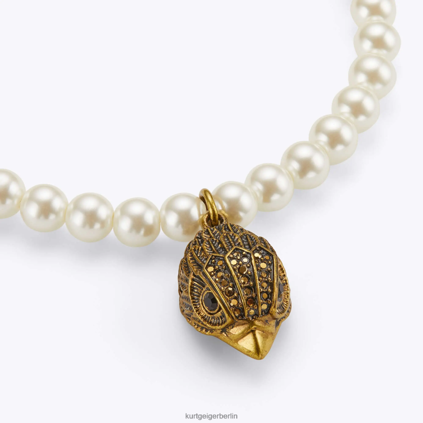 Kurt Geiger Frauen London Eagle Pearl Barcelet 882RTJ569 | Zubehör Weiß