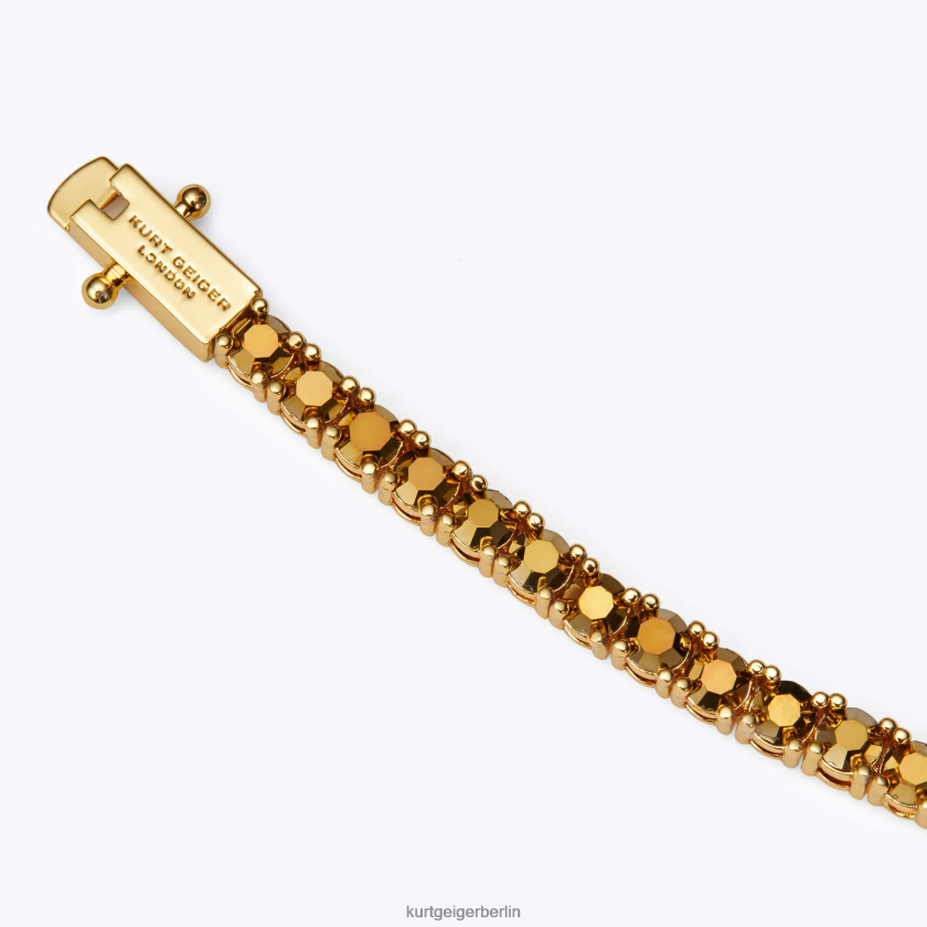 Kurt Geiger Frauen London Eagle Tennisarmband 882RTJ545 | Zubehör Gold