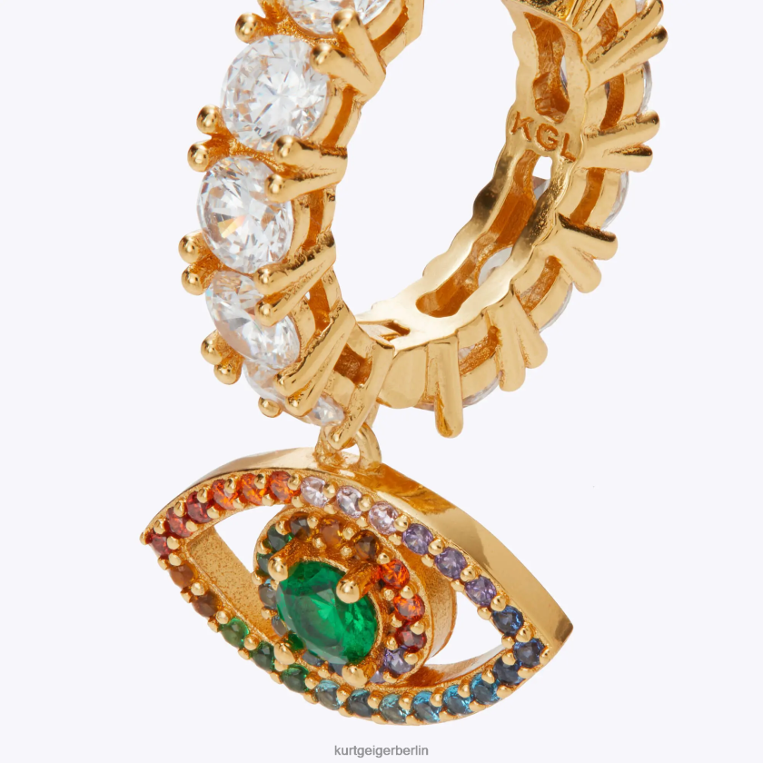 Kurt Geiger Frauen London Evil Eye Huggies 882RTJ580 | Zubehör Multi/Andere