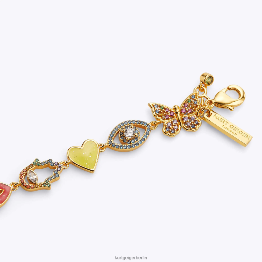 Kurt Geiger Frauen London Multi-Charm-Armband 882RTJ187 | Zubehör Multi/Andere
