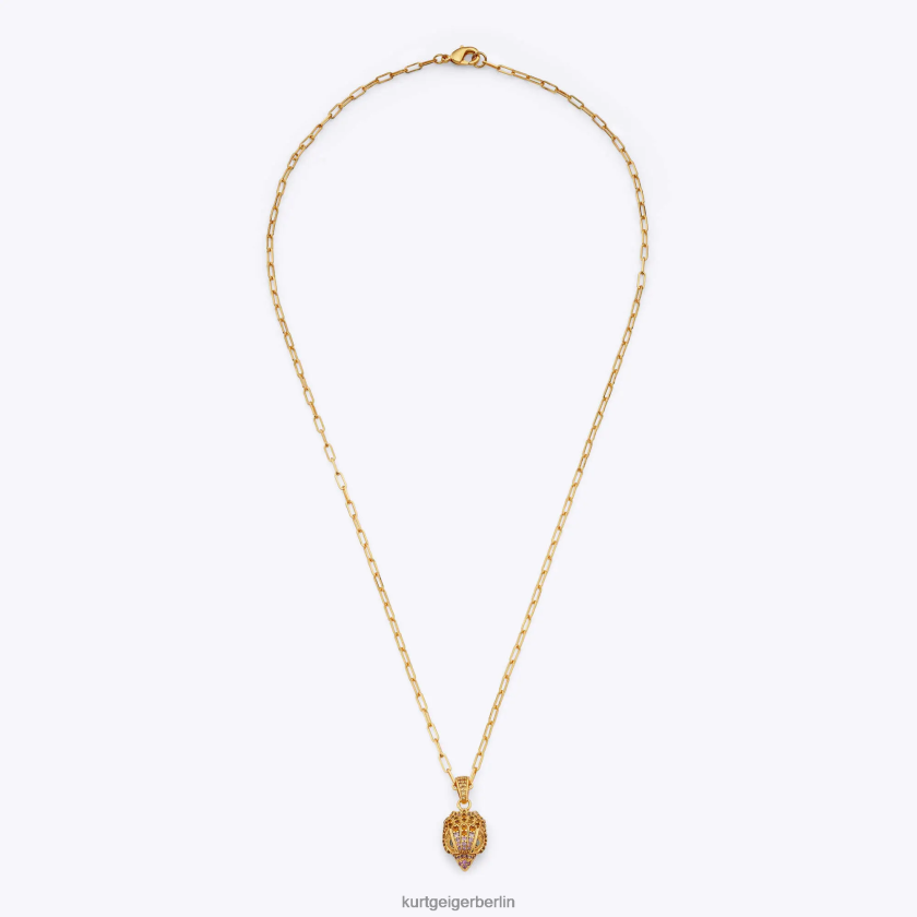Kurt Geiger Frauen London Pave-Adler-Halskette 882RTJ548 | Zubehör Gold