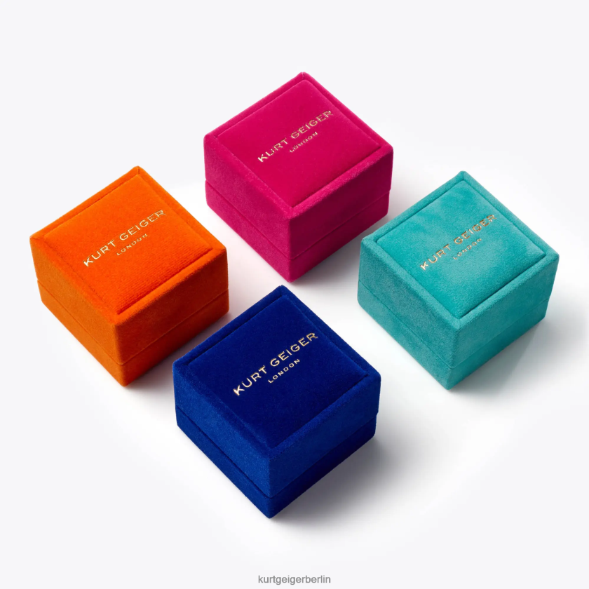 Kurt Geiger Frauen London-Ring mit mehreren Anhängern 882RTJ196 | Zubehör Multi/Andere