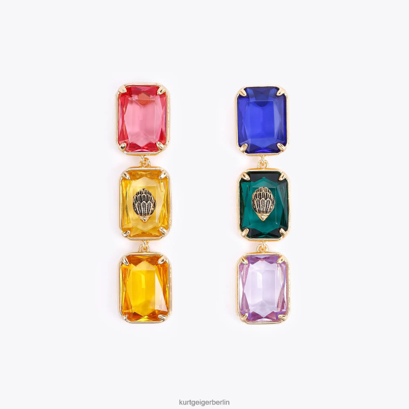 Kurt Geiger Frauen Londoner Rechtecksteinlineare 882RTJ236 | Zubehör andere