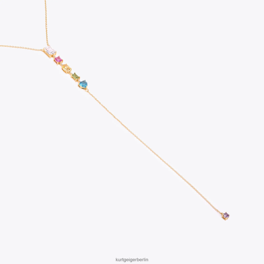 Kurt Geiger Frauen Londoner Regenbogen-Mix-Halskette 882RTJ239 | Zubehör Multi/Andere