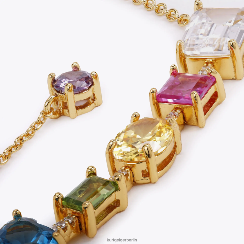 Kurt Geiger Frauen Londoner Regenbogen-Mix-Halskette 882RTJ239 | Zubehör Multi/Andere