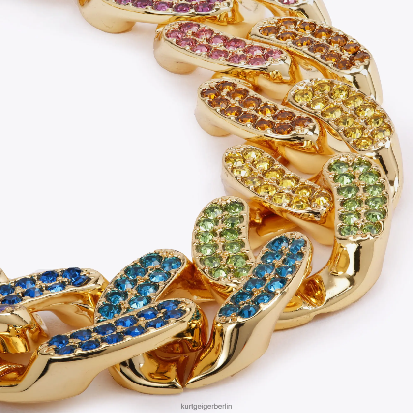 Kurt Geiger Frauen Londoner Regenbogenkette 882RTJ241 | Zubehör Multi/Andere