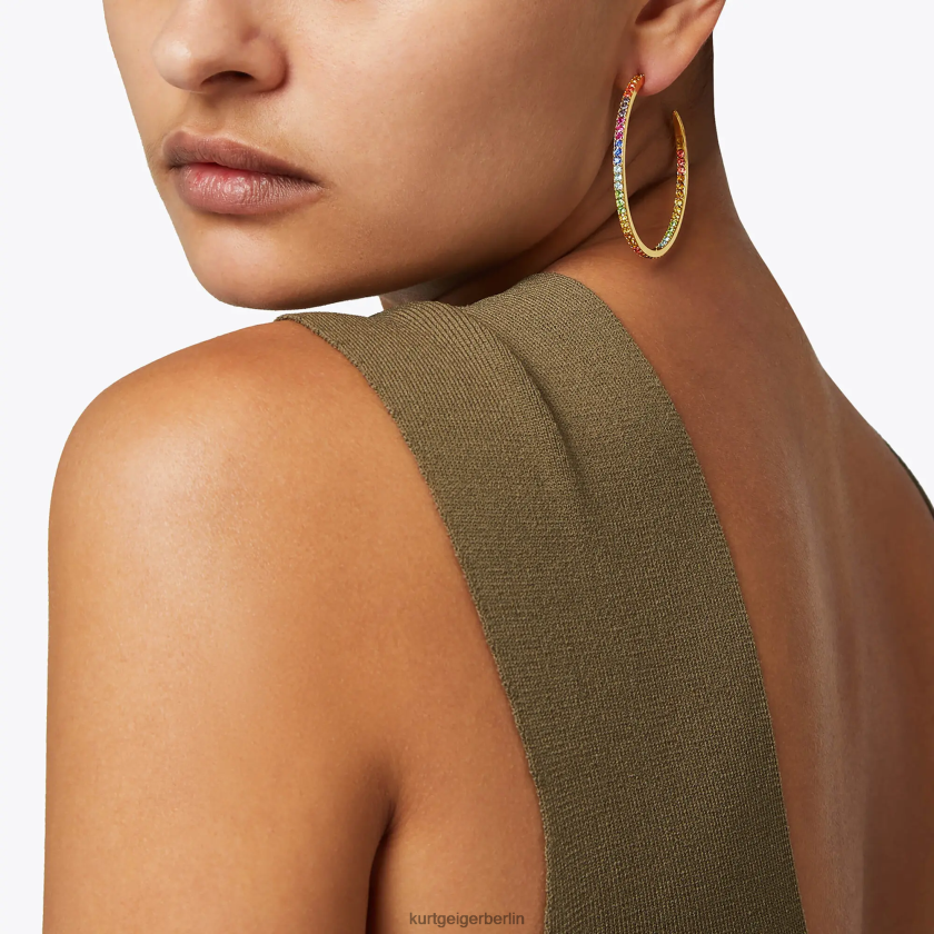 Kurt Geiger Frauen Londoner Regenbogenreifen 882RTJ170 | Zubehör Multi/Andere