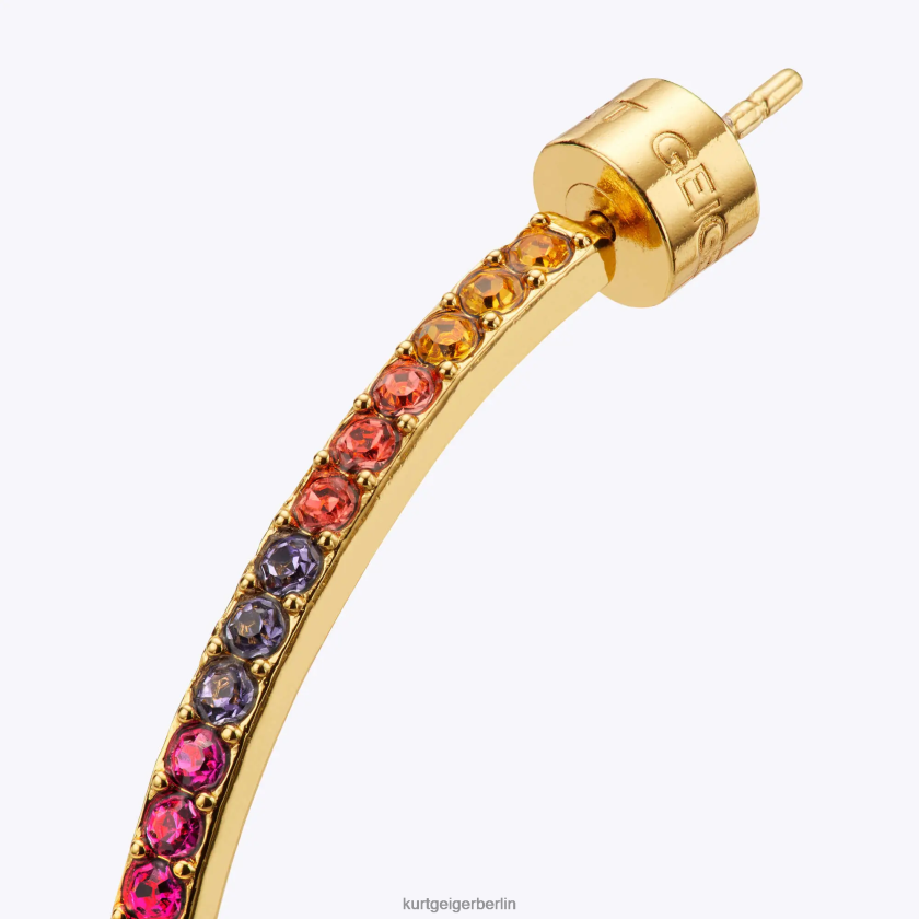 Kurt Geiger Frauen Londoner Regenbogenreifen 882RTJ170 | Zubehör Multi/Andere