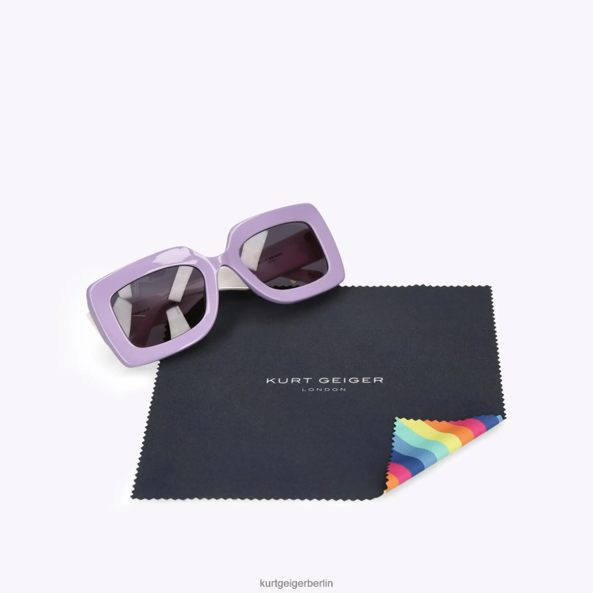 Kurt Geiger Frauen London Kensington Sonnenbrille 882RTJ473 | Zubehör lila