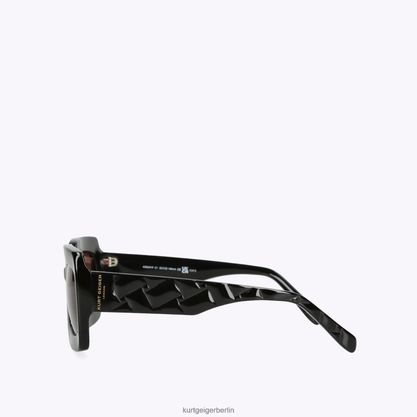 Kurt Geiger Frauen London Kensington Sonnenbrille 882RTJ524 | Zubehör Schwarz