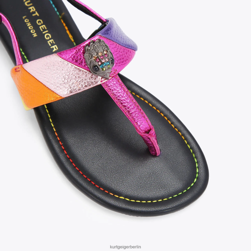 Kurt Geiger Kinder London Mini Kensington T Sandale 882RTJ226 | Schuhwerk Multi/Andere