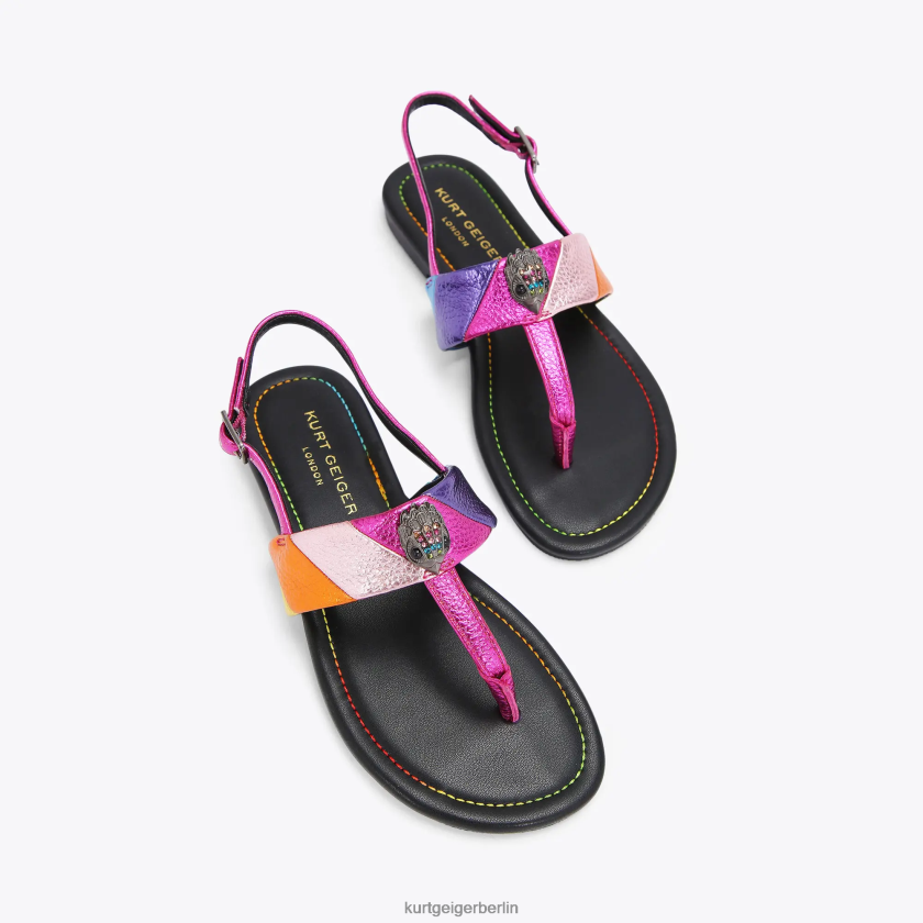 Kurt Geiger Kinder London Mini Kensington T Sandale 882RTJ246 | Schuhwerk Multi/Andere